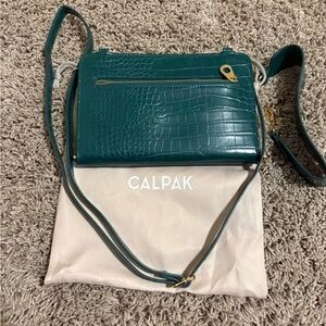 Calpak Emerald Green Crossbody Bag